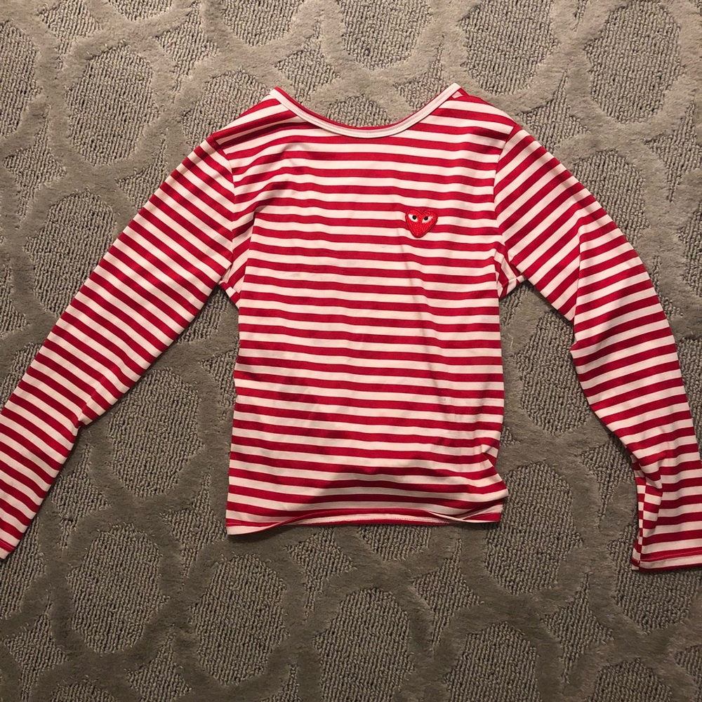 Comme des Garçon striped shirt